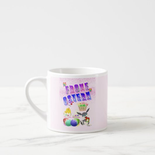 Tasse Expresso Frohe Ostern (Gauche)