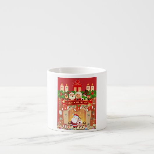 Tasse Expresso Frohe Weihnachten (Devant)