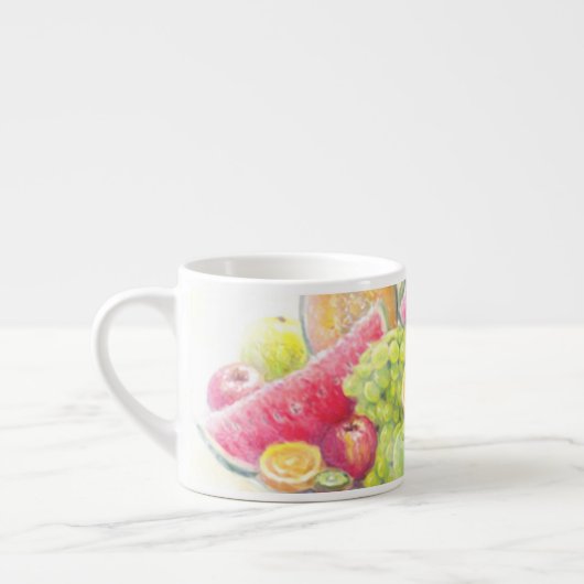 Tasse Expresso Fruits heureux (Gauche)