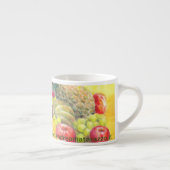Tasse Expresso Fruits heureux (Droite)
