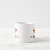 Tasse Expresso Funny Hot Dog (Devant)