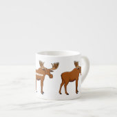 Tasse Expresso Funny moose (Devant droit)