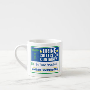 Tasse Expresso Funny Novelty Doctor Nurse Collection d'urine pers
