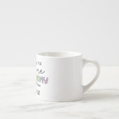 Tasse Expresso Funny Phlebotomy Technicien génial PBT (Droite)