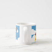 Tasse Expresso Fusée céleste (Dos)