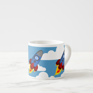 Tasse Expresso Fusée céleste