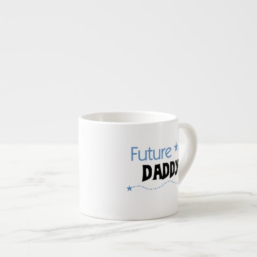Tasse Expresso Futur Daddy Cadeaux (Devant droit)