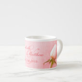 Tasse Expresso Gardien rose mariage espresso mule (Devant droit)