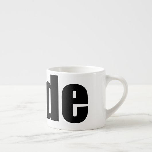 Tasse Expresso Gay pride (Droite)