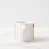 Tasse Expresso géant motif rétro assyrien (Dos)