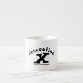 Tasse Expresso Génération X Boug spécialisé (Devant)
