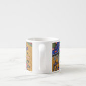 Tasse Expresso Geo-Tech, abstrait (Dos)