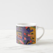 Tasse Expresso Geo-Tech, abstrait (Droite)