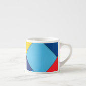 Tasse Expresso Géométrique moderne Abstraite (Droite)