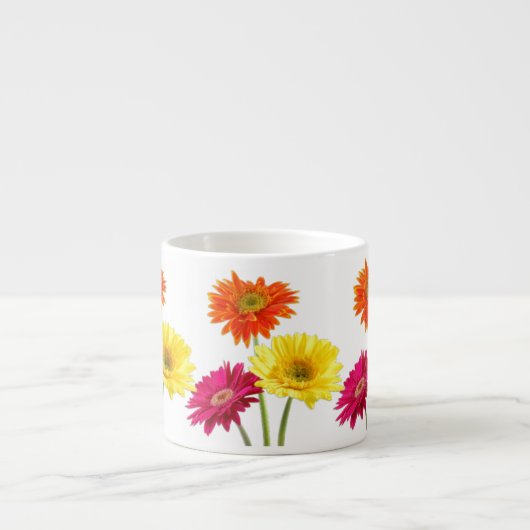 Tasse Expresso Gerbera Daisy (Devant)