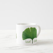 Tasse Expresso Gingko Leaf (Devant droit)