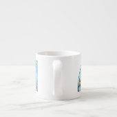 Tasse Expresso Giraffe Conduisant une voiture. (Dos)