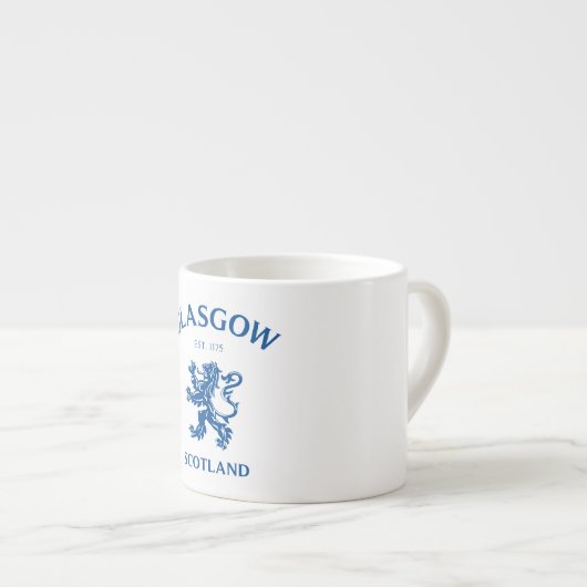 TASSE EXPRESSO GLASGOW, ÉCOSSE (Devant droit)