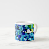 Tasse Expresso Glycines bleues (Devant droit)