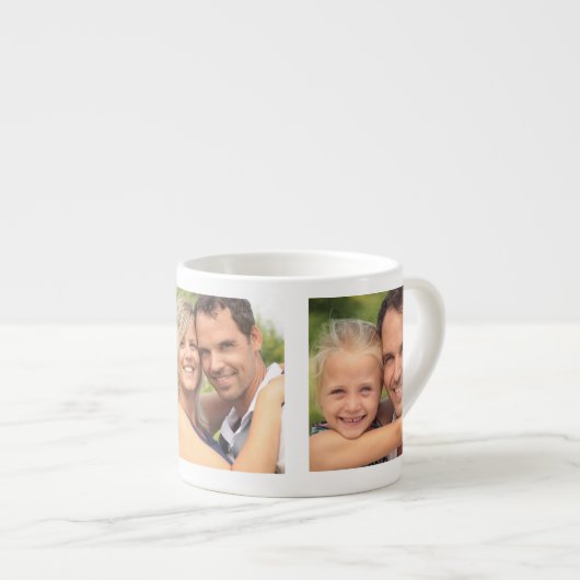 Tasse Expresso Gobelet d'impression avec 3 images (Devant droit)