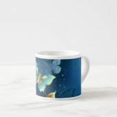Tasse Expresso Golden butterflies (Devant droit)