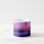 Tasse Expresso Golden gate bridge sur la plage de Baker au (Devant)