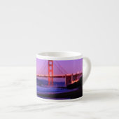 Tasse Expresso Golden gate bridge sur la plage de Baker au (Devant droit)