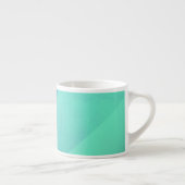 Tasse Expresso Gradation Blue Aqua & Turquoise (Droite)