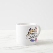 Tasse Expresso Grand-mère de jumeaux cadeaux de filles (Devant droit)