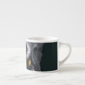 Tasse Expresso Grande Chouette grise (Droite)