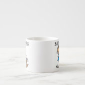 Tasse Expresso Grande Soeur Avec Bébé Frère Cadeaux (Devant)