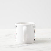 Tasse Expresso Grande soeur avec des cadeaux de petite soeur (Dos)