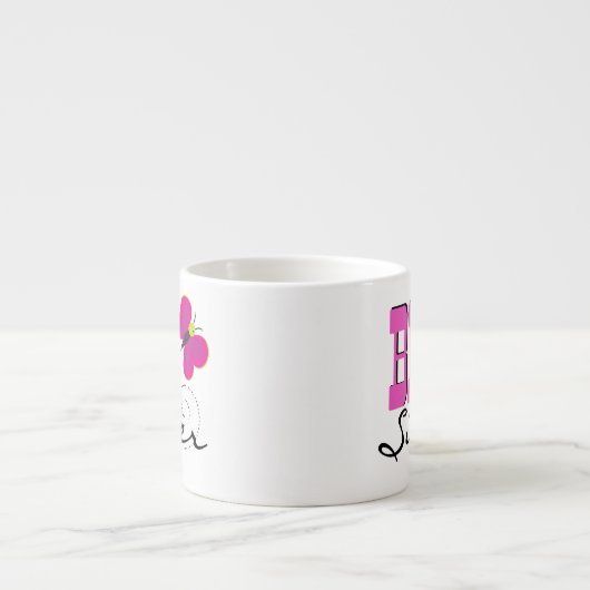 Tasse Expresso Grande Soeur - Cadeaux Papillon (Devant)