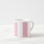 Tasse Expresso Grandes Pink, Grandes Blances, Motif Gratté (Devant droit)