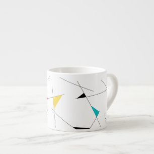 Tasse Expresso Graphique géométrique moderne, tendance, simple et