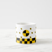 Tasse Expresso Graphiques des marqueurs de test d'écrasement (Devant)