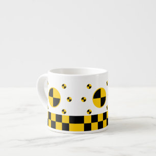 Tasse Expresso Graphiques des marqueurs de test d'écrasement