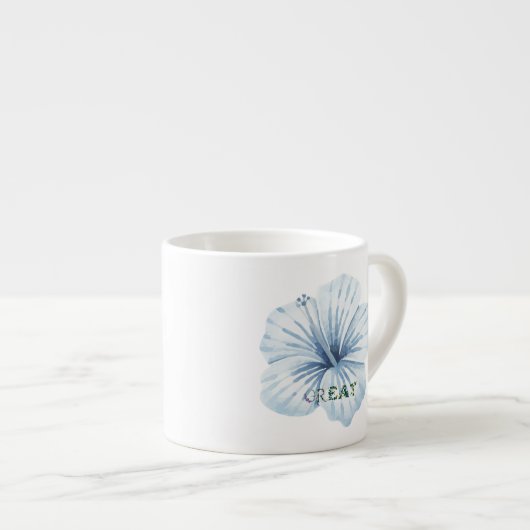 Tasse Expresso Great flower (Devant droit)