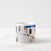 Tasse Expresso Grèce et île grecque de Santorin ville d'Oia 4 (Devant)