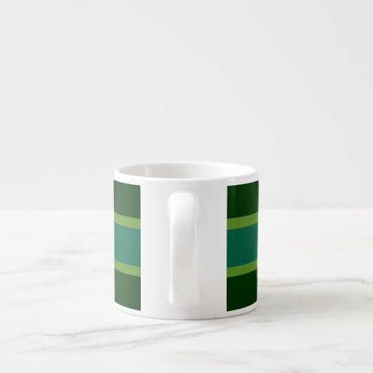 Tasse Expresso Green Teal Keep Calm And Have Your Text Union Jack (Dos)