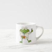 Tasse Expresso Grenouille de laboratoire (Droite)