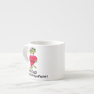 Tasse Expresso Grenouille Fière grand-parent des cadeaux de fille