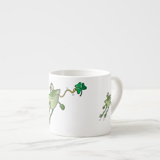 Tasse Expresso Grenouille irlandaise (Devant droit)