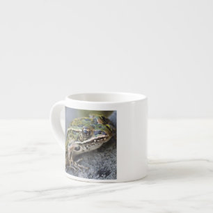 Tasse Expresso Grenouille léopard du nord, Île transparente,