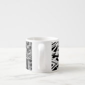 Tasse Expresso Grille rouillée en gris (Dos)