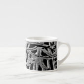 Tasse Expresso Grille rouillée en gris (Droite)