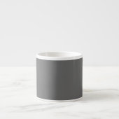 Tasse Expresso Gris foncé (Devant)