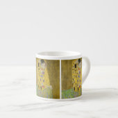 Tasse Expresso Gustav Klimt - Le baiser (Devant droit)