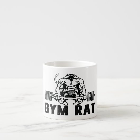 Tasse Expresso Gym Rat (Devant)
