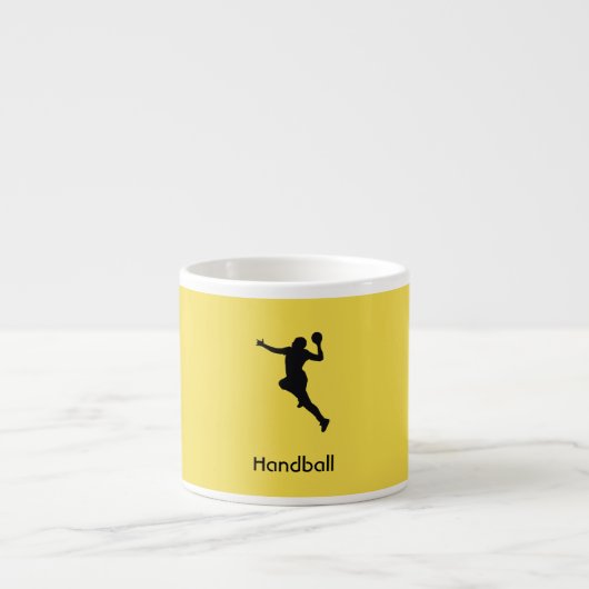Tasse Expresso Handball Player (Devant)